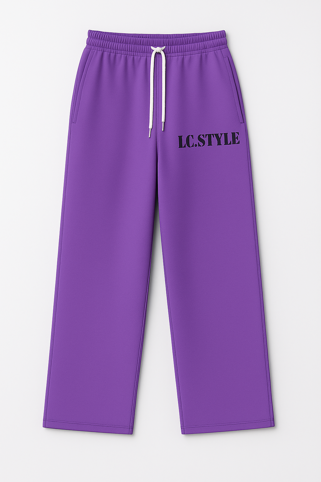 Violet Plain Joggers